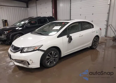 2015 Honda Civic Ex z USA, uszkodzony, nr VIN 19XFB2F84FE215376